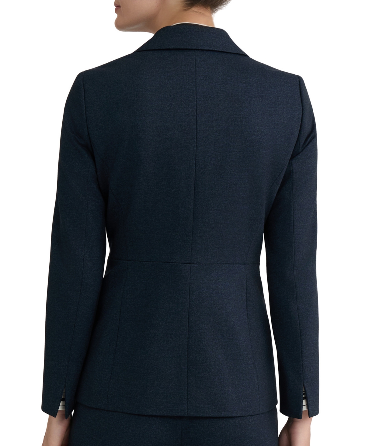 Kasper Women's Notch-Collar Waist-Seam Blazer