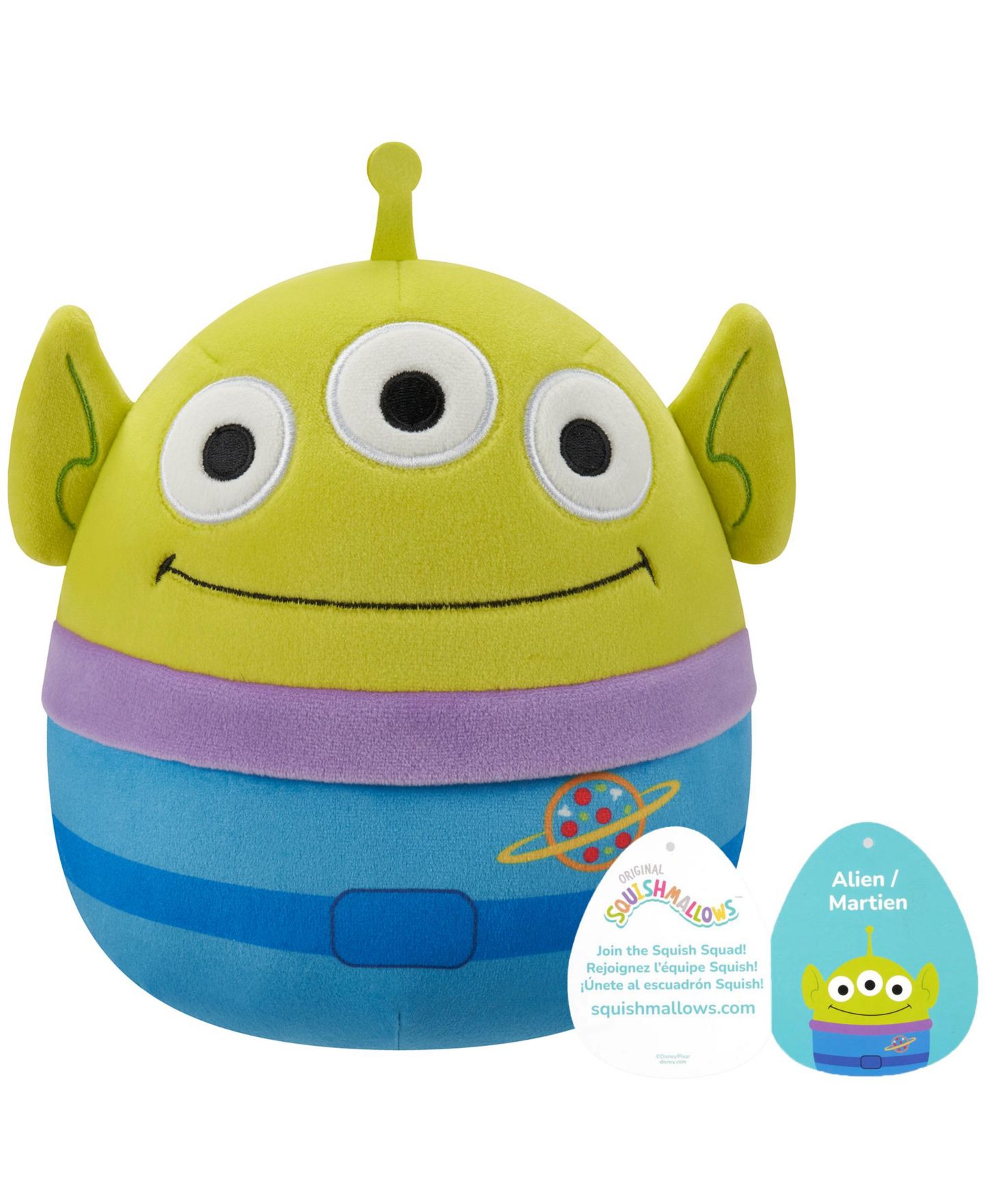 Детская мягкая игрушка Disney Squishmallows Alien 12" Plush — фото 8