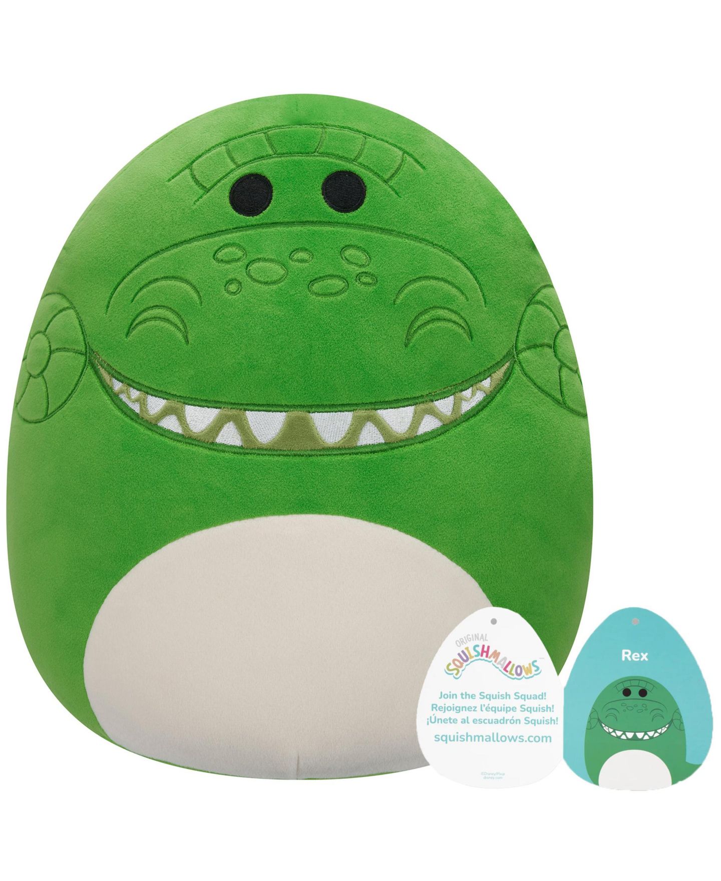 Детская мягкая игрушка Disney Toy Story Rex 12" Ultra-Soft Plush — фото 8