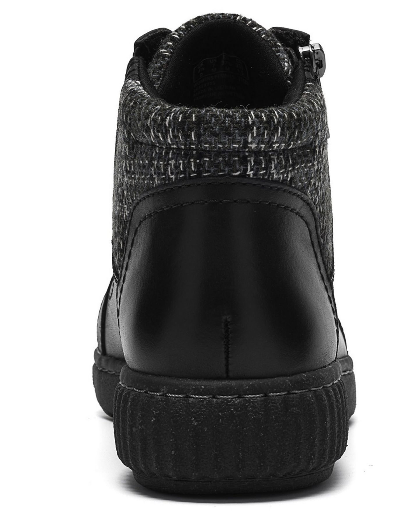 Женские ботинки Clarks Caroline Fiana Round Toe Booties, цвет: Чёрный кожаный — фото 3