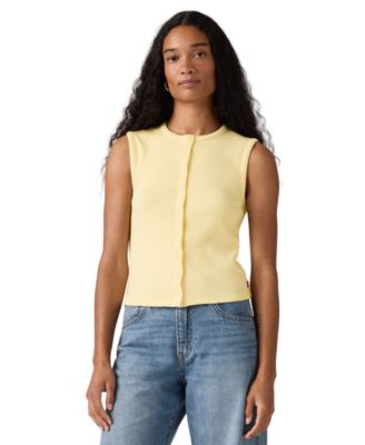 Women's Rory Sleeveless Button-Up Top