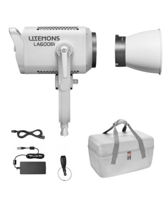 Litemons LA600BI Bi-color LED Video Light Kit With Carry Bag