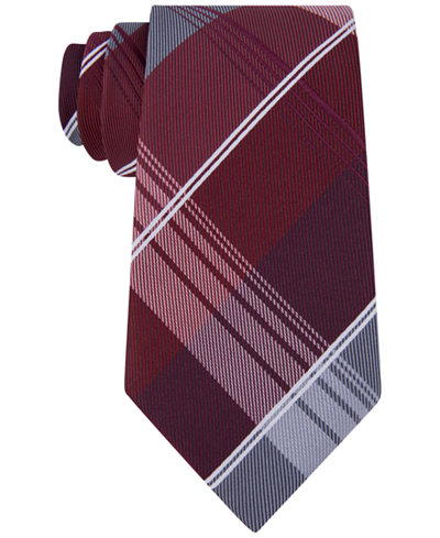 Geoffrey Beene Men's P for Plaid Tie