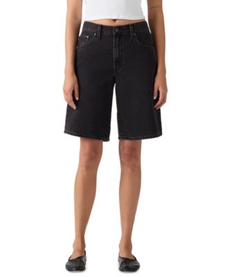 Premium Women's Baggy Dad Mid-Rise Jorts