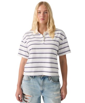Women's Didion Rugby Short-Sleeve Collared Polo Shirt