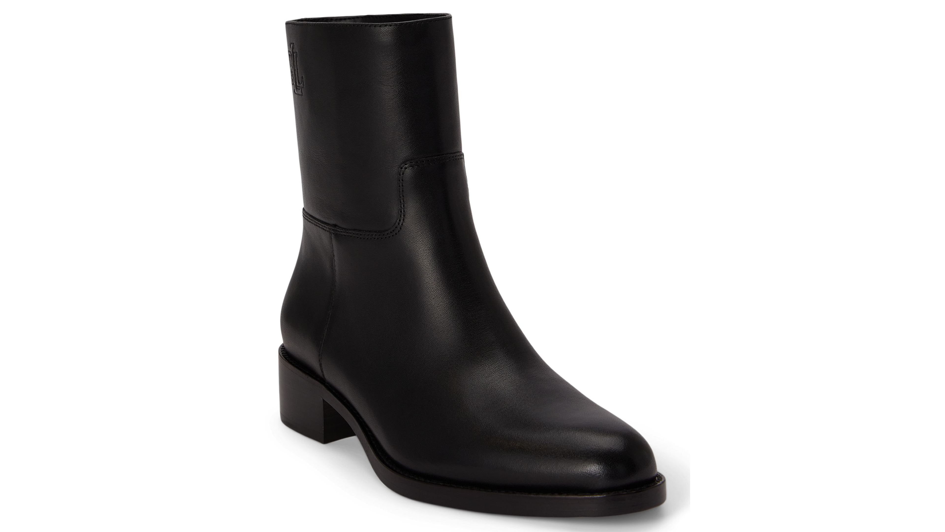 Lauren Ralph Women's Kyle Round Toe Booties