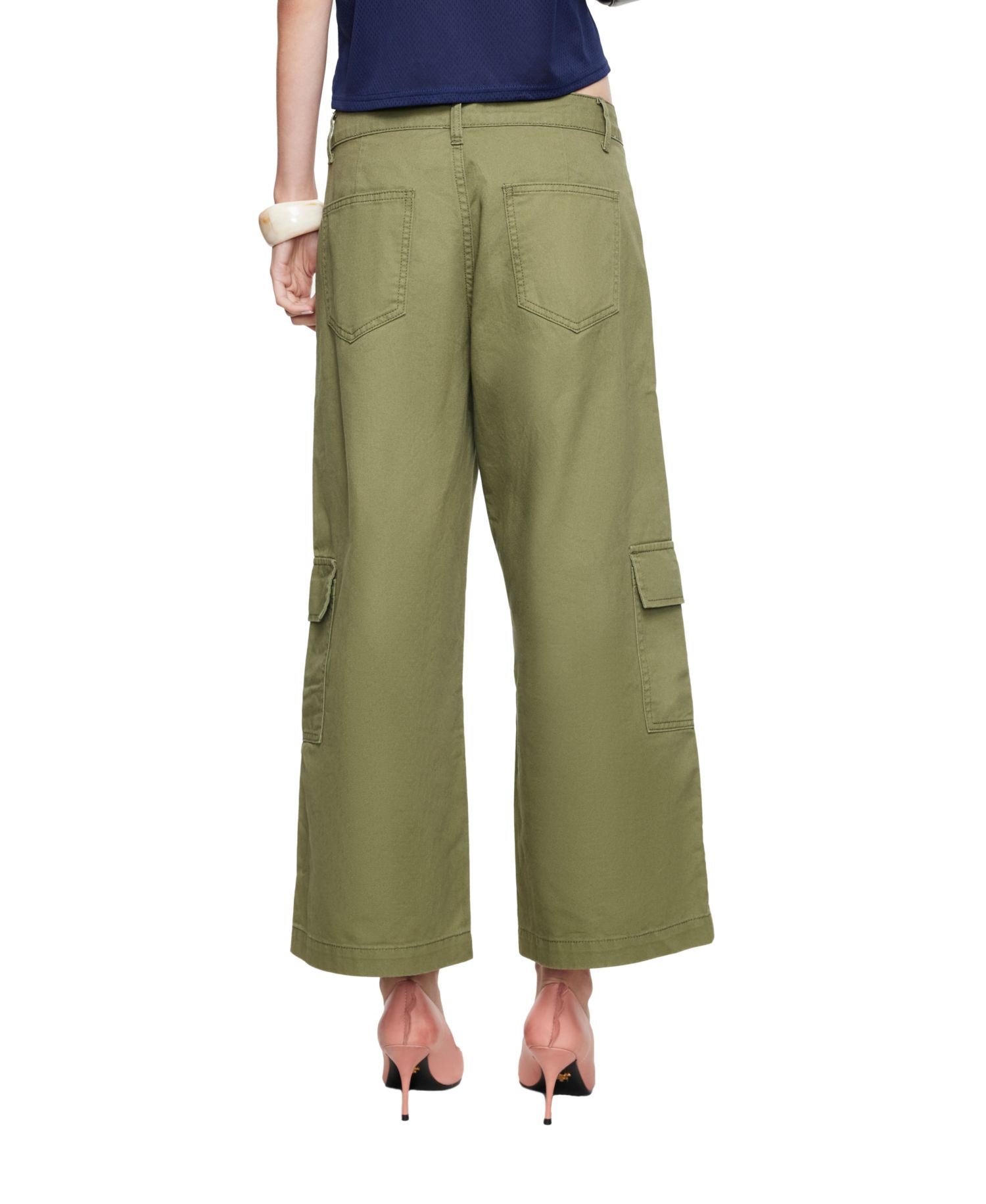 Women's Carrie Cargo Wide-Leg Pants