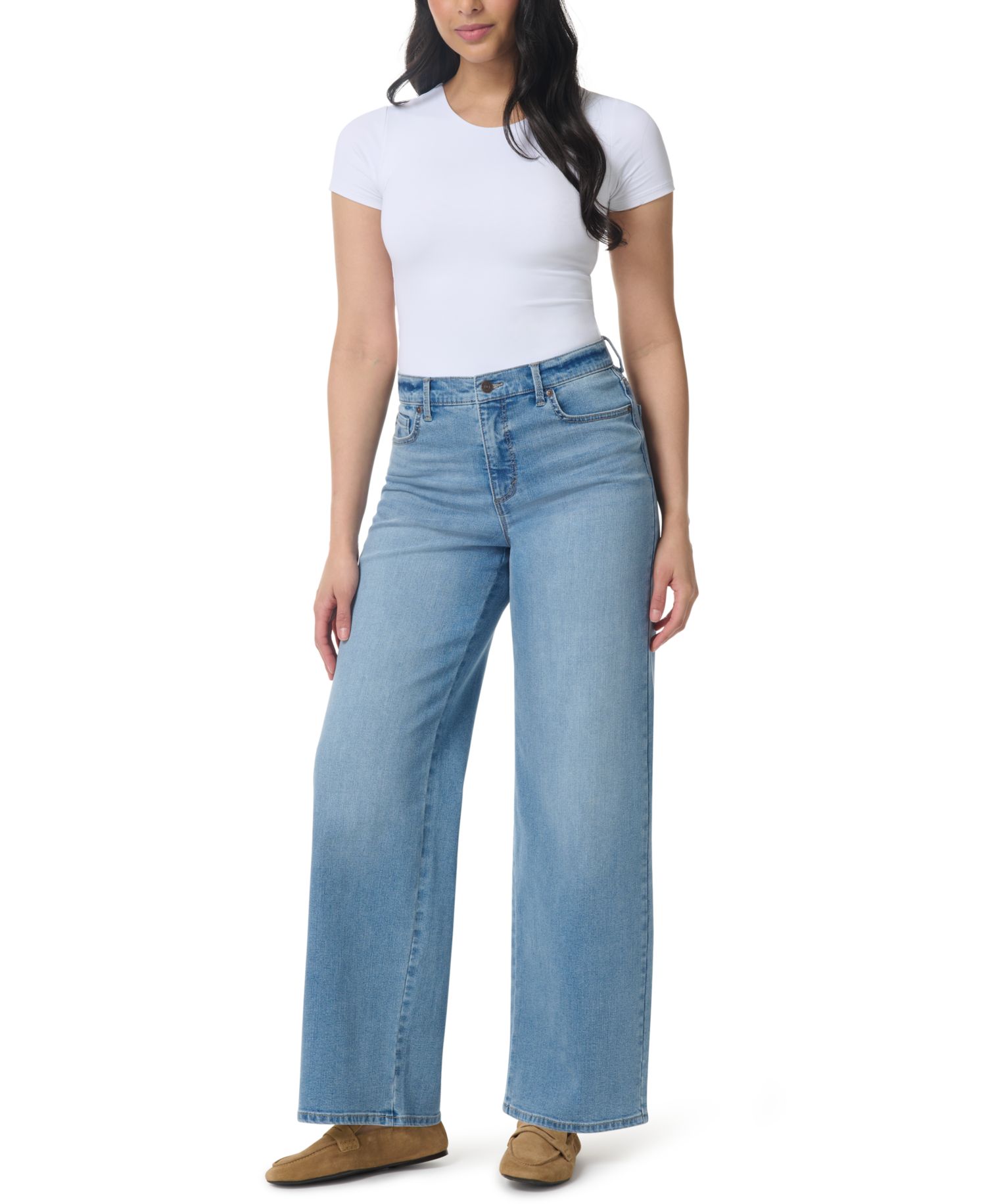 Women's Amanda High-Rise Wide-Leg Jeans