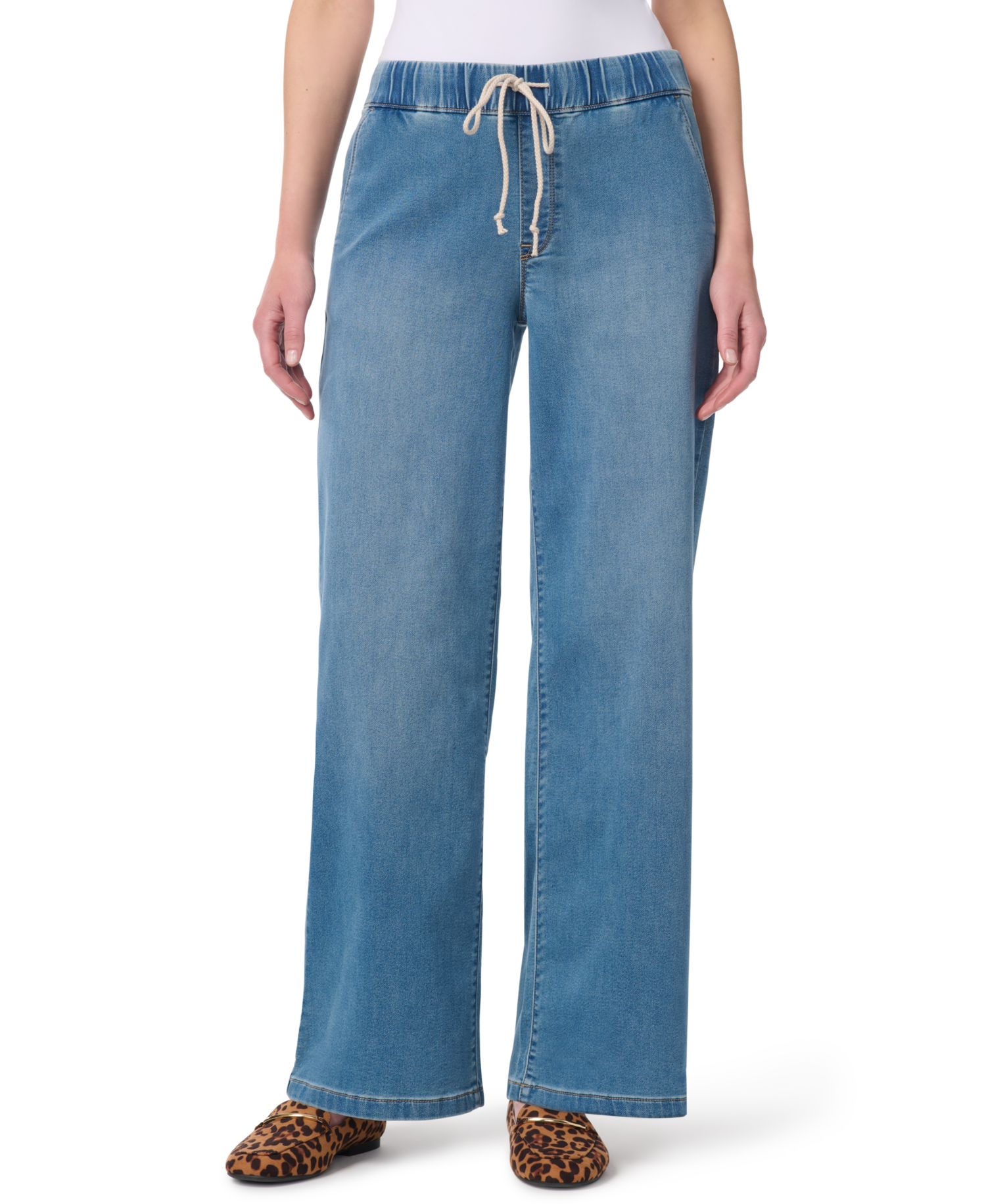 Women's High-Rise Wide-Leg Jeans