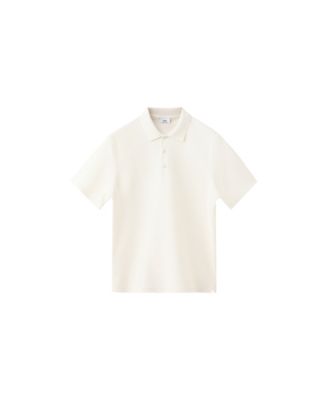 Men's Essentials Slim-Fit Pique Cotton-Blend Polo Shirt