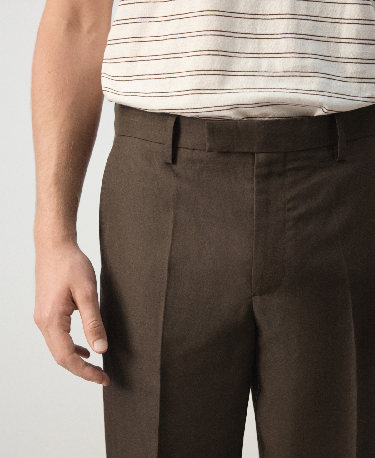 Mango Men's Selection Slim-Fit Cotton-Lyocell Blend Suit Pants