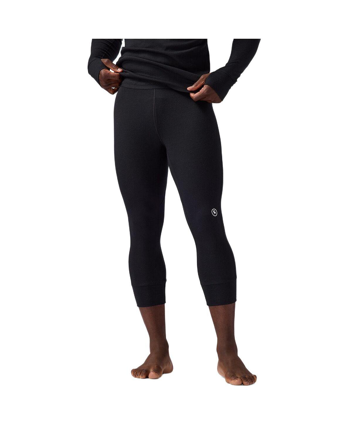 Backcountry Men's Bga Cedars Rws Merino Mid-Wt Baselayer 3/4 Bottom Midweight Long Underwear Bottoms - Black