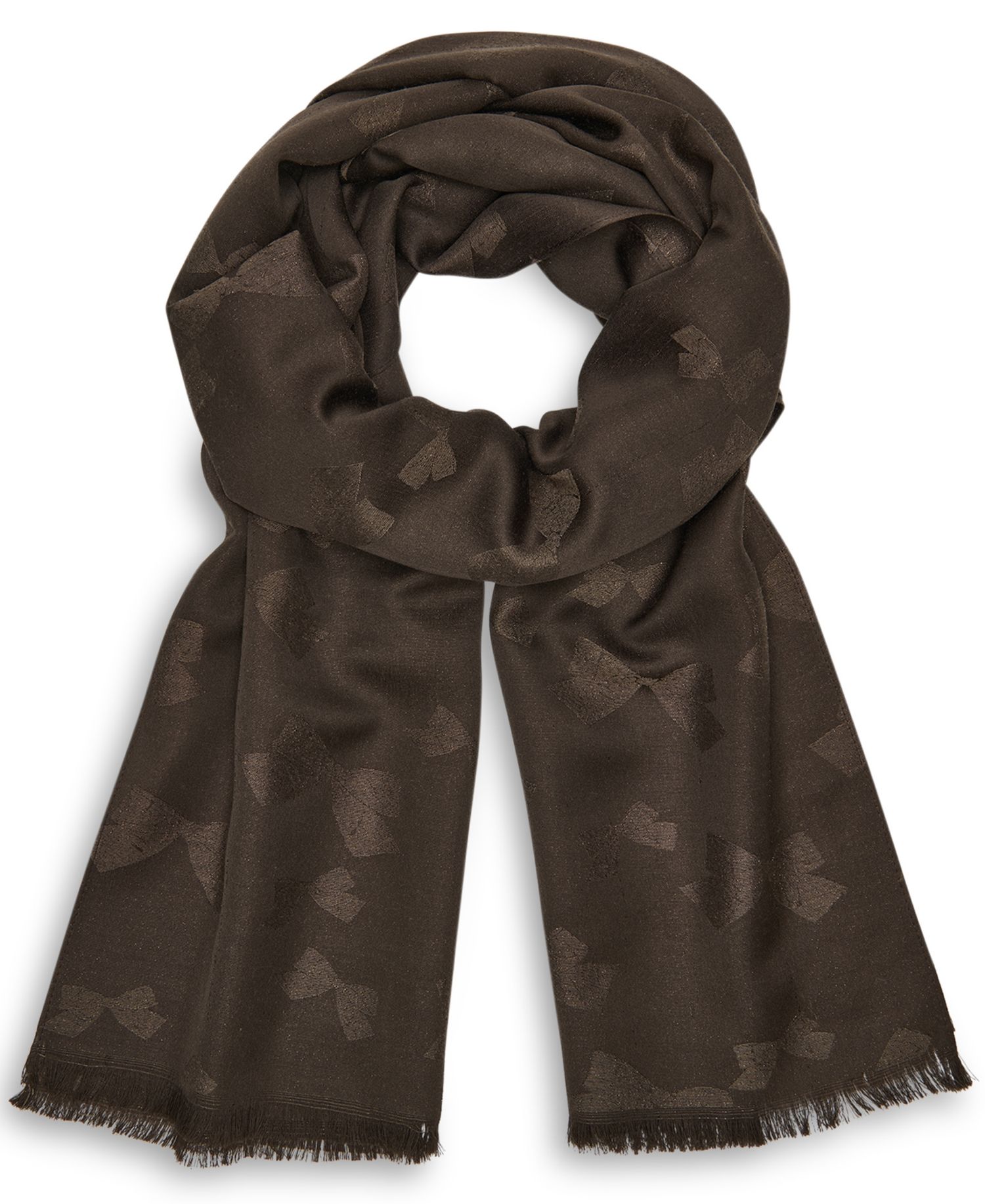 Pashmina Bow Lurex Scarf