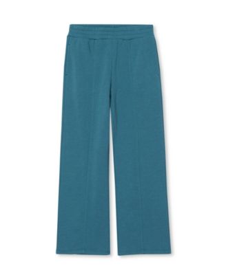 Girls Fleece Wide Leg Pants