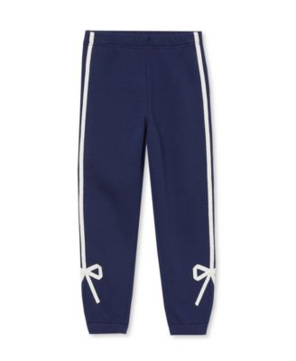 Girls Fleece Bow Joggers