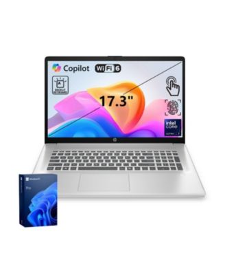 17.3" Touchscreen Business Copliot AI Laptop,  Intel Core Ultra 7 255U, Intel Graphics, 32GB DDR5, 2TB SSD, Wi-Fi 6, Win11 Pro, Silver