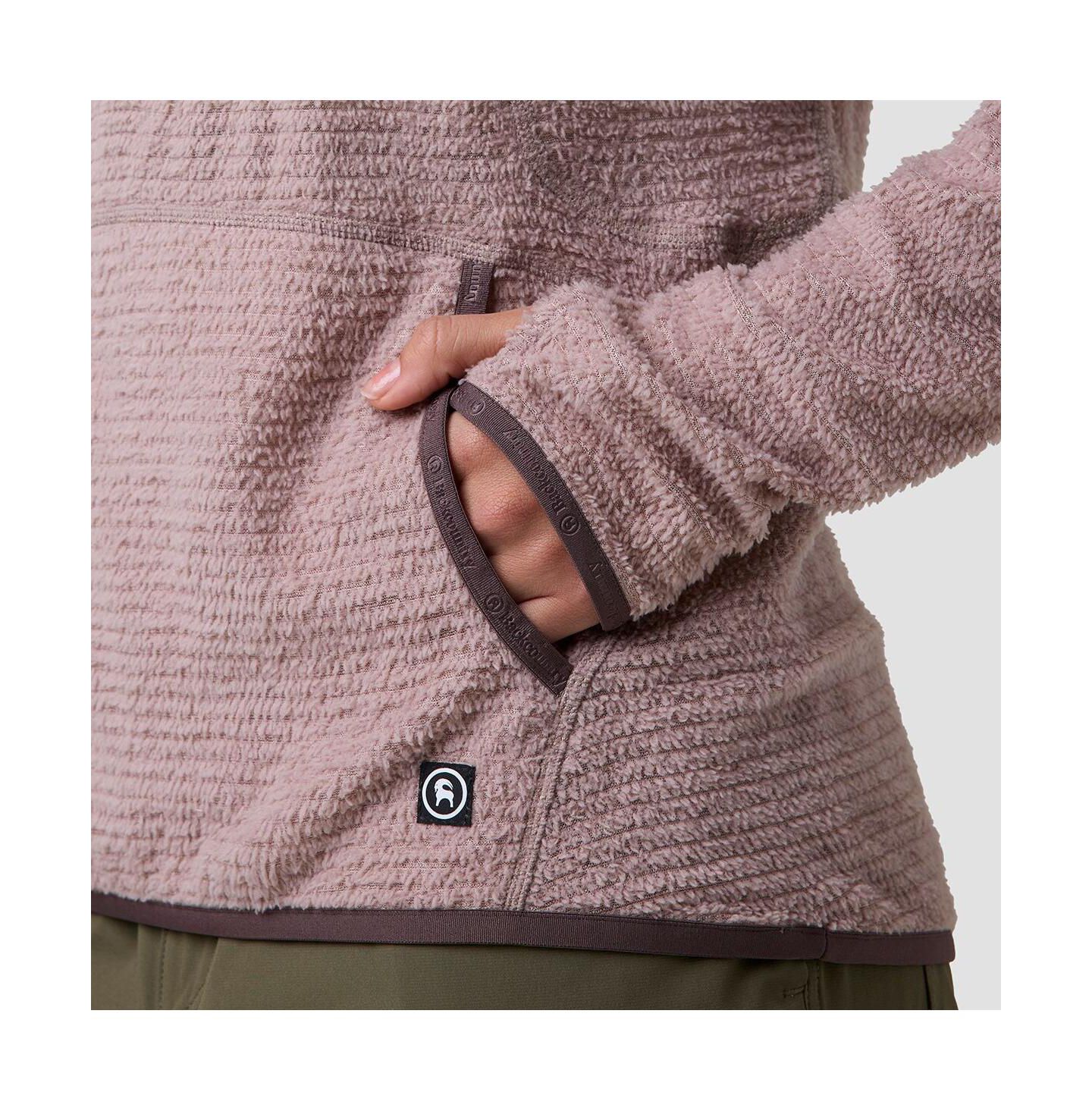 Женские куртки Backcountry Highliner PrimaLoft Air-Perm Fleece, цвет: Коричневый — фото 5