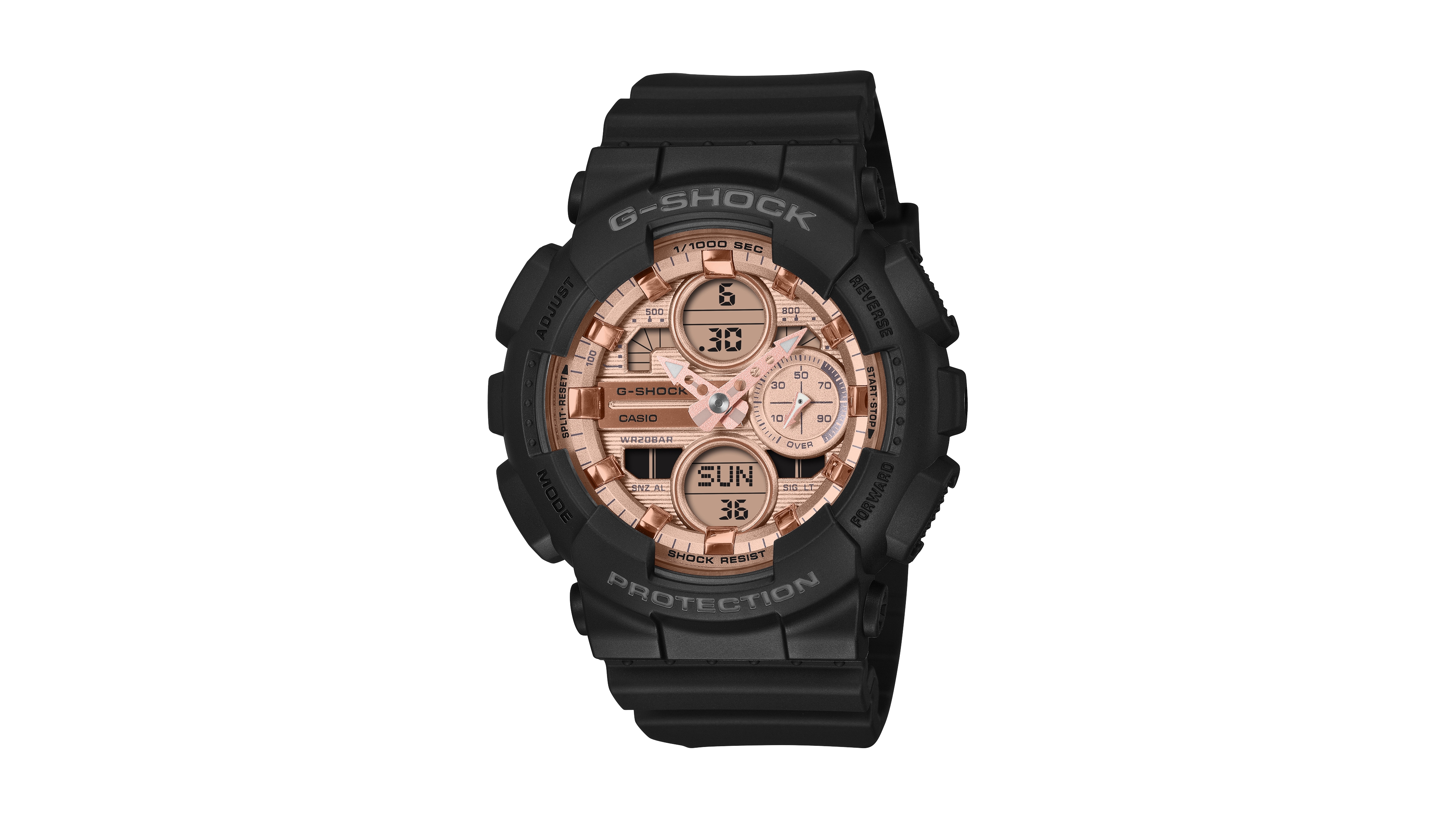 G-Shock Women's Analog Digital Black Resin Watch 45.9mm