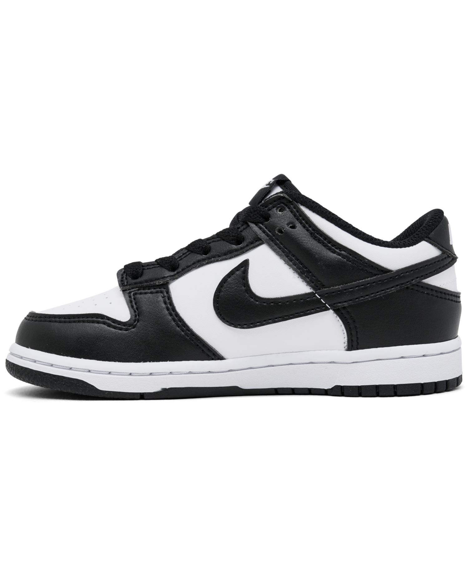 Little Girls Dunk Low Leather Sneakers from Finish Line