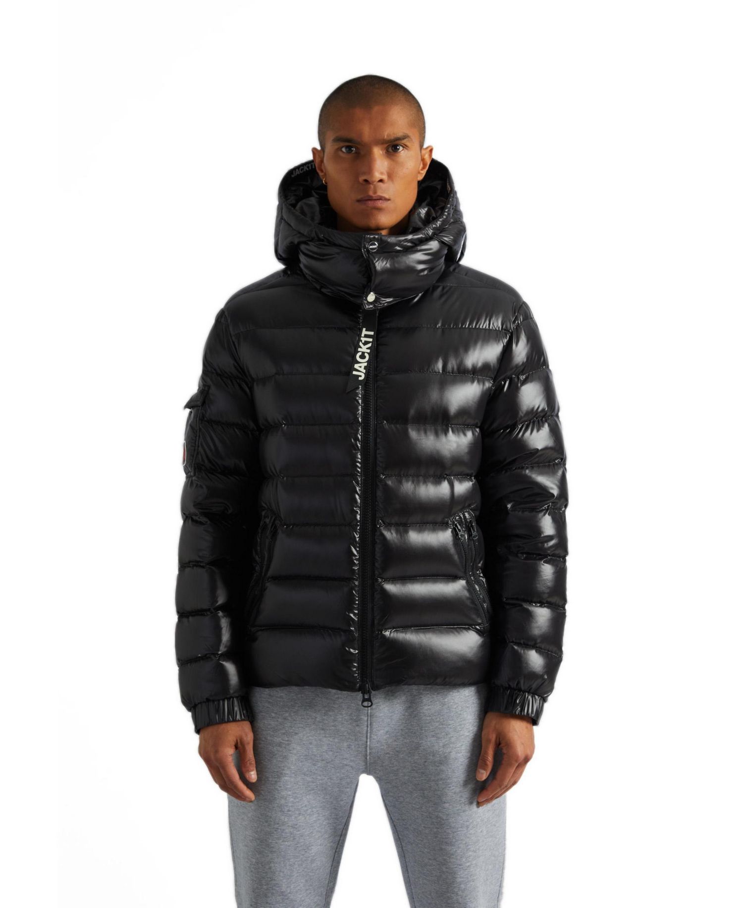 Women's Quilted Hooded Puffer Jacket