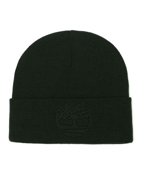 Мужская шапка Timberland Embossed Knit Cuffed, цвет: Scarab