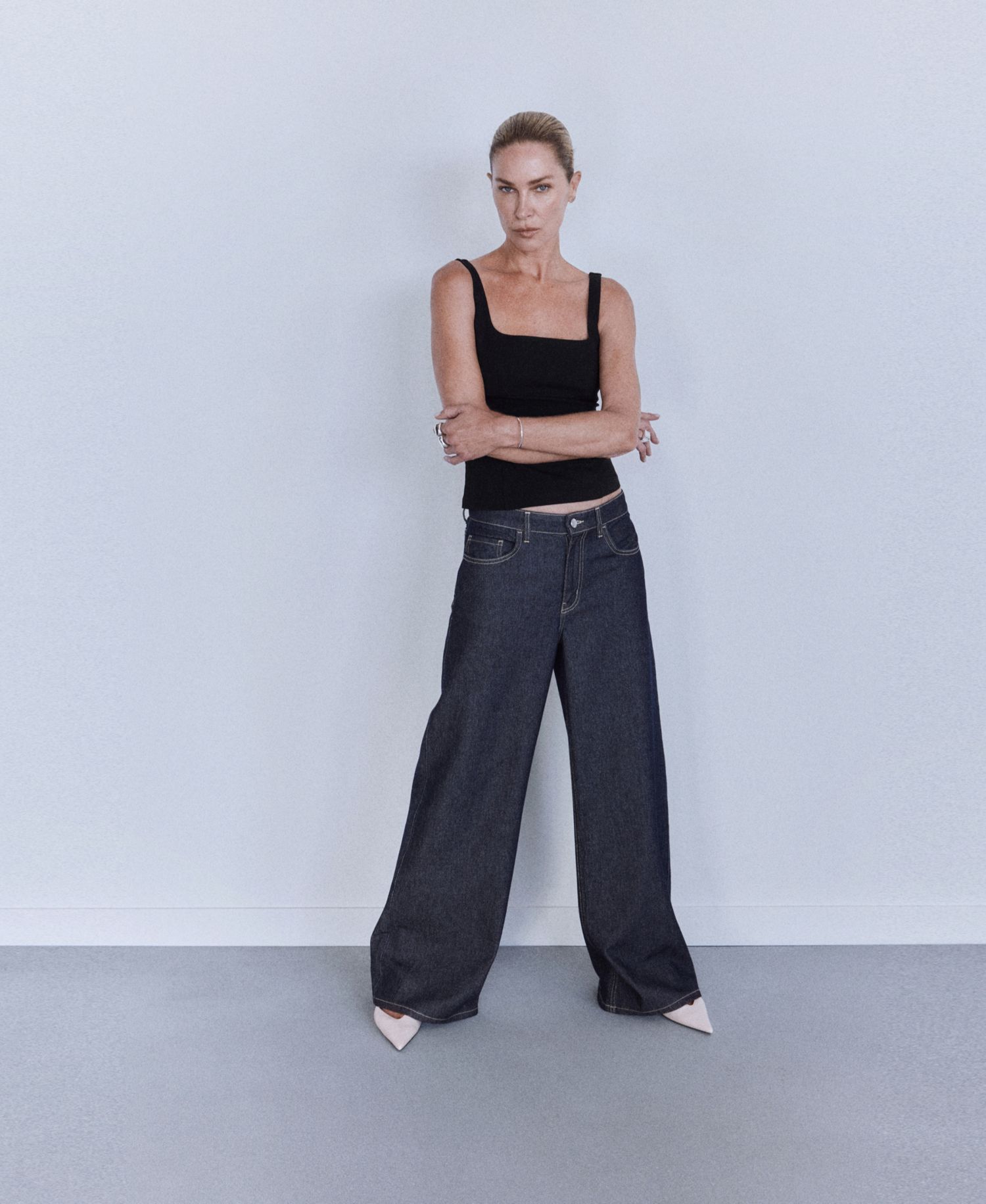 Women's Selection Low-Rise Wide-Leg Jeans