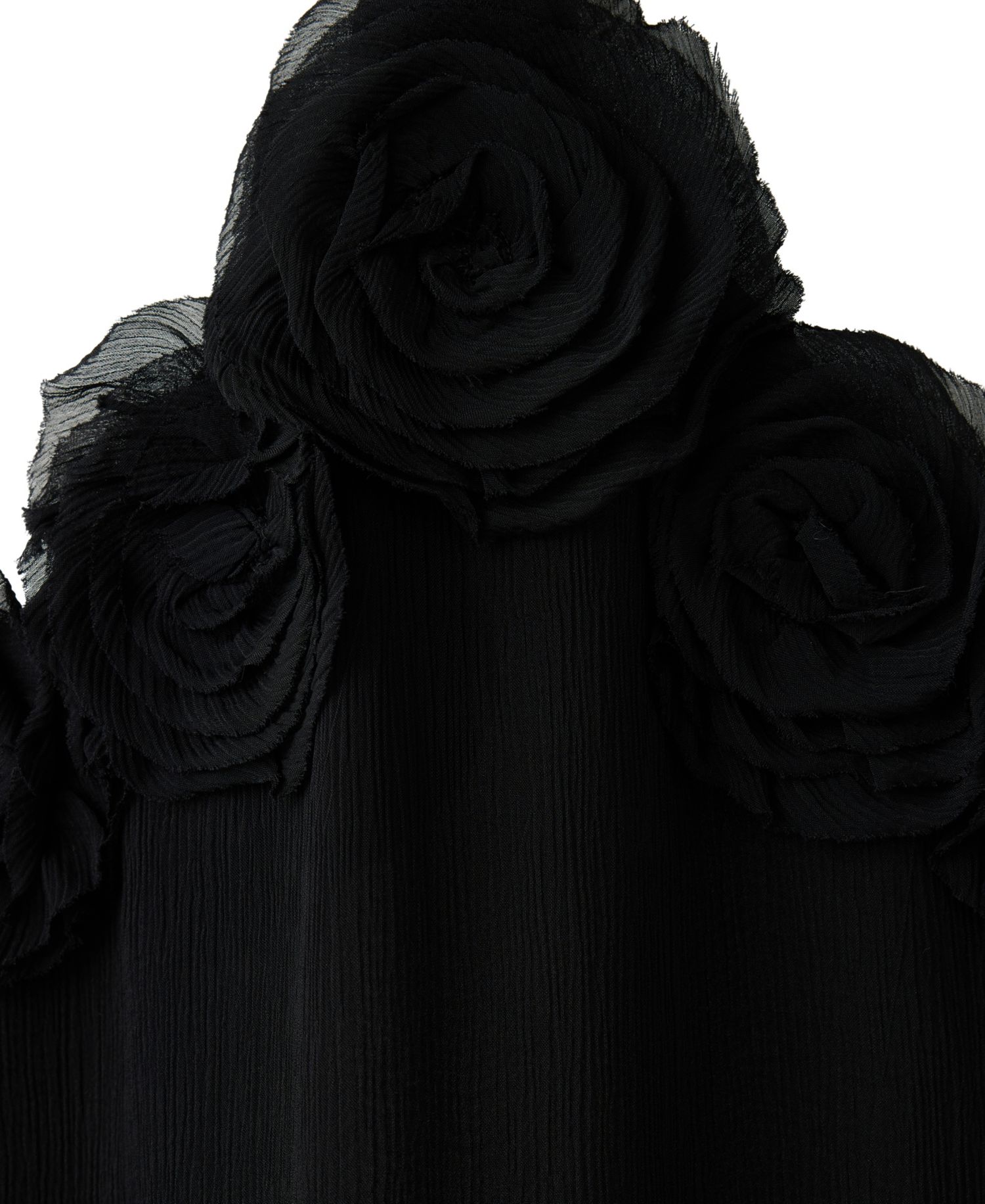 Women's Halter Floral-Detail Side-Slit Dress
