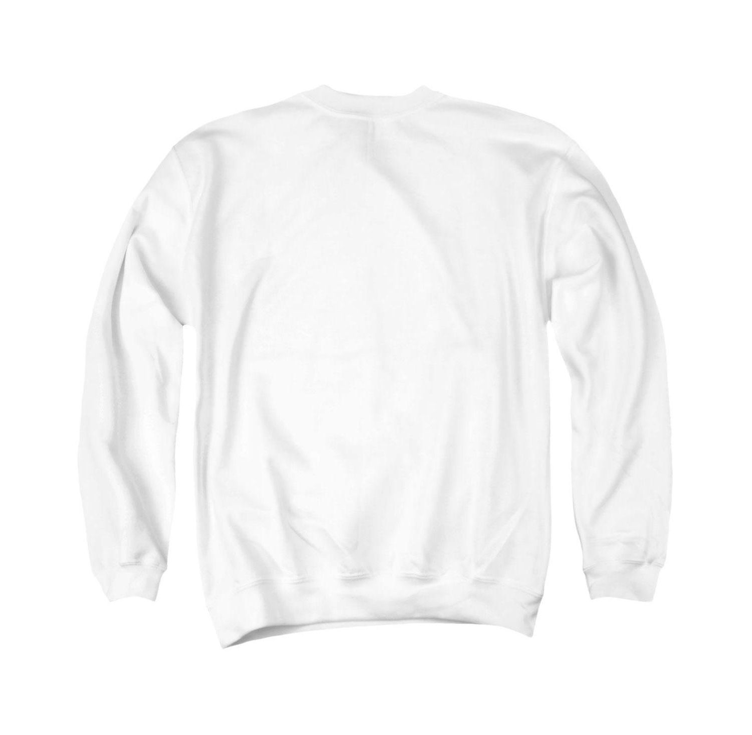 Men's Doogle Face Long-Sleeve Graphic Crewneck Sweatshirt