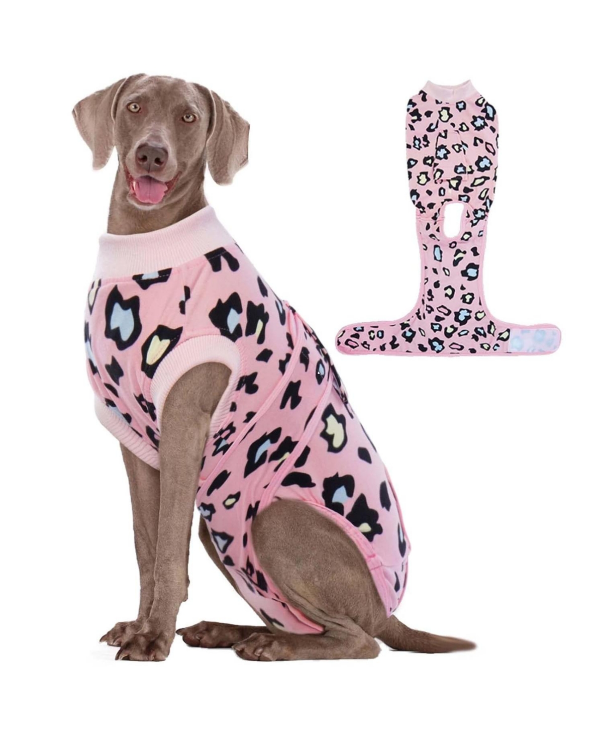 Post-Surgery Recovery Bodysuit for Dogs, Cone Alternative Onesie for Wound and Incision Protection