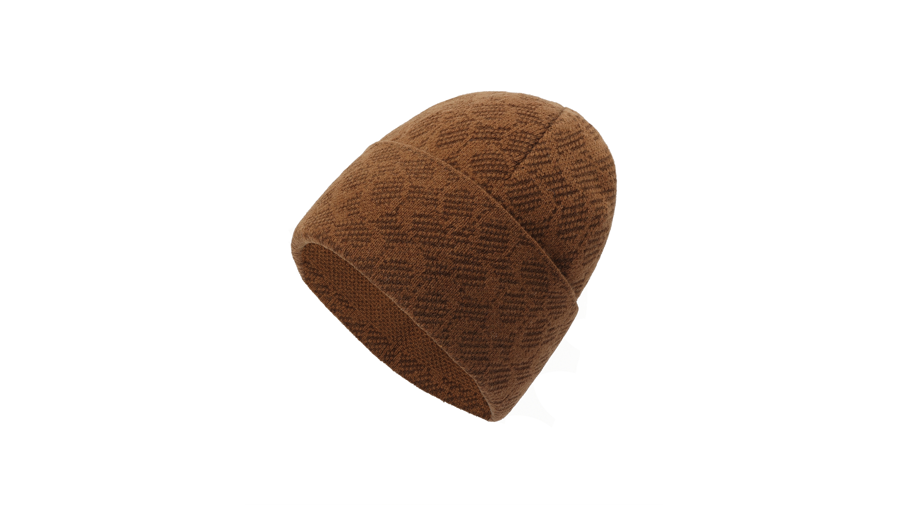 Coach Merino Wool-Blend Signature C Foldover Cuff Beanie