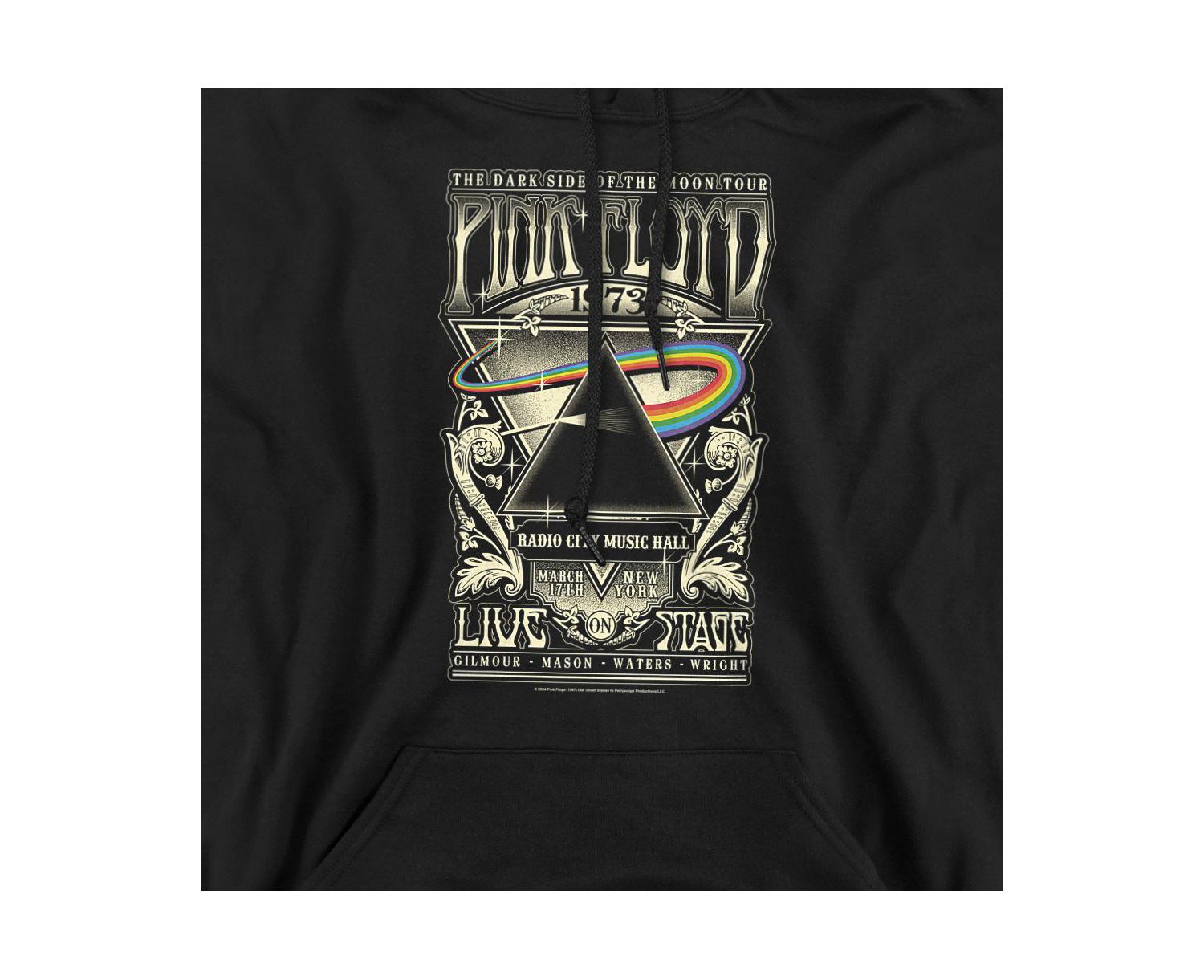Men's Carnegie Graphic Pull-Over Retro Hoodie