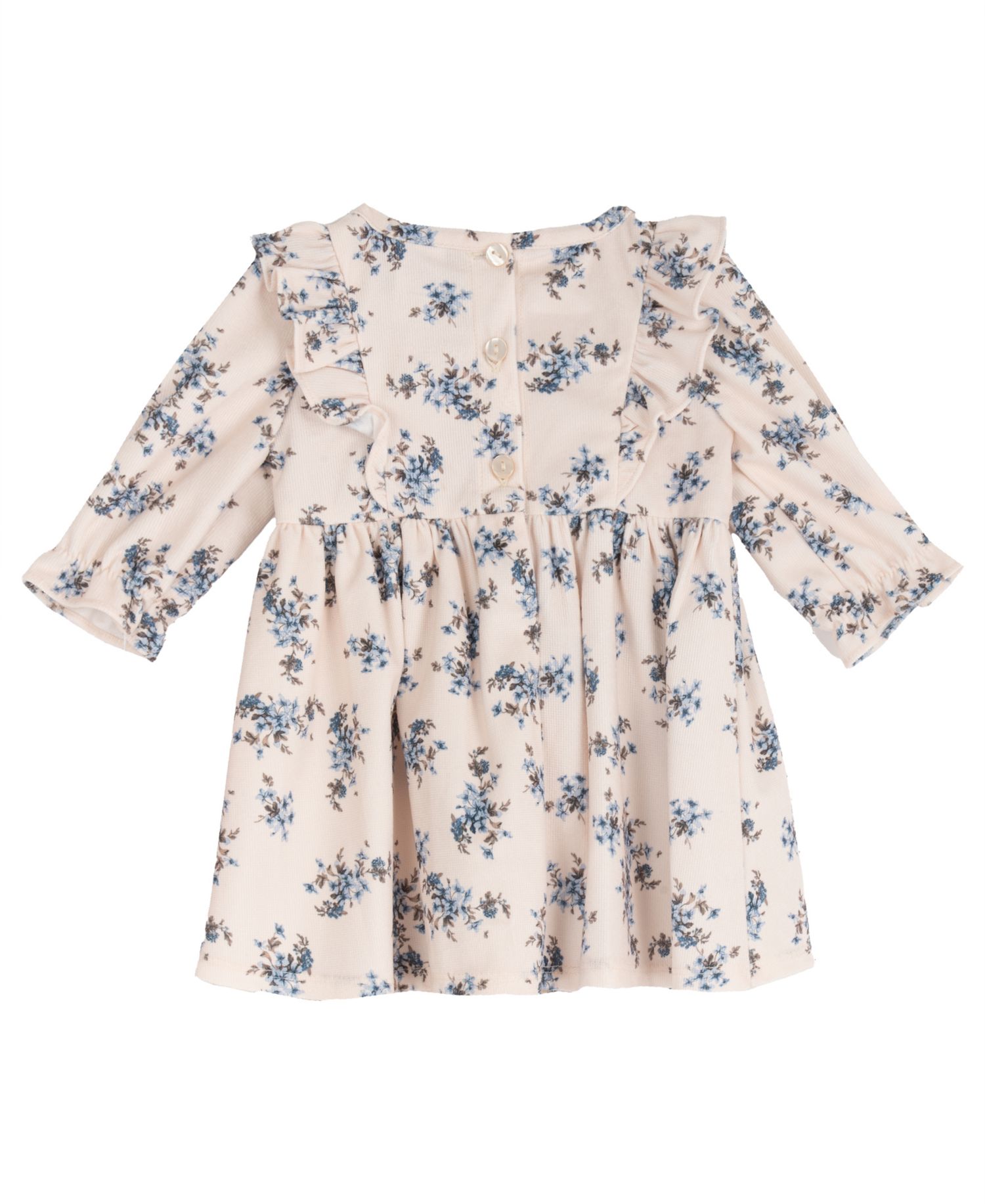 Baby Girls' Corduroy Fit & Flare Long-Sleeve Dress