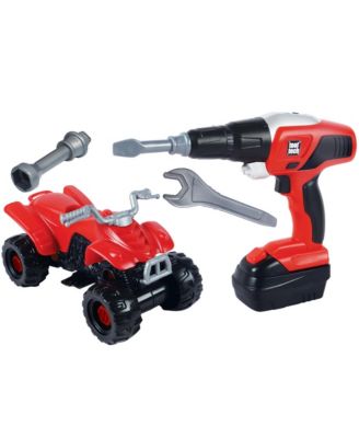 Tool Tech Take-Apart ATV and Power Drill 20-Piece Building Set, Ages 3+