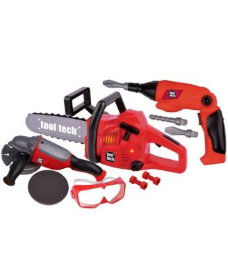 Tool Tech Powered Lights and Sounds 3-Piece Construction Set, Ages 3+
