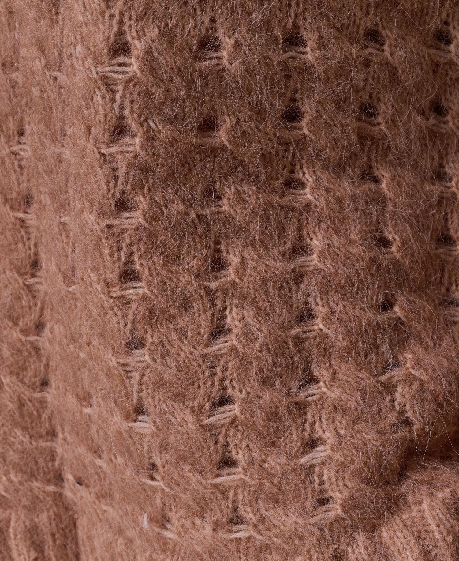 Women's Basket-Weave Knit Cable Sweater
