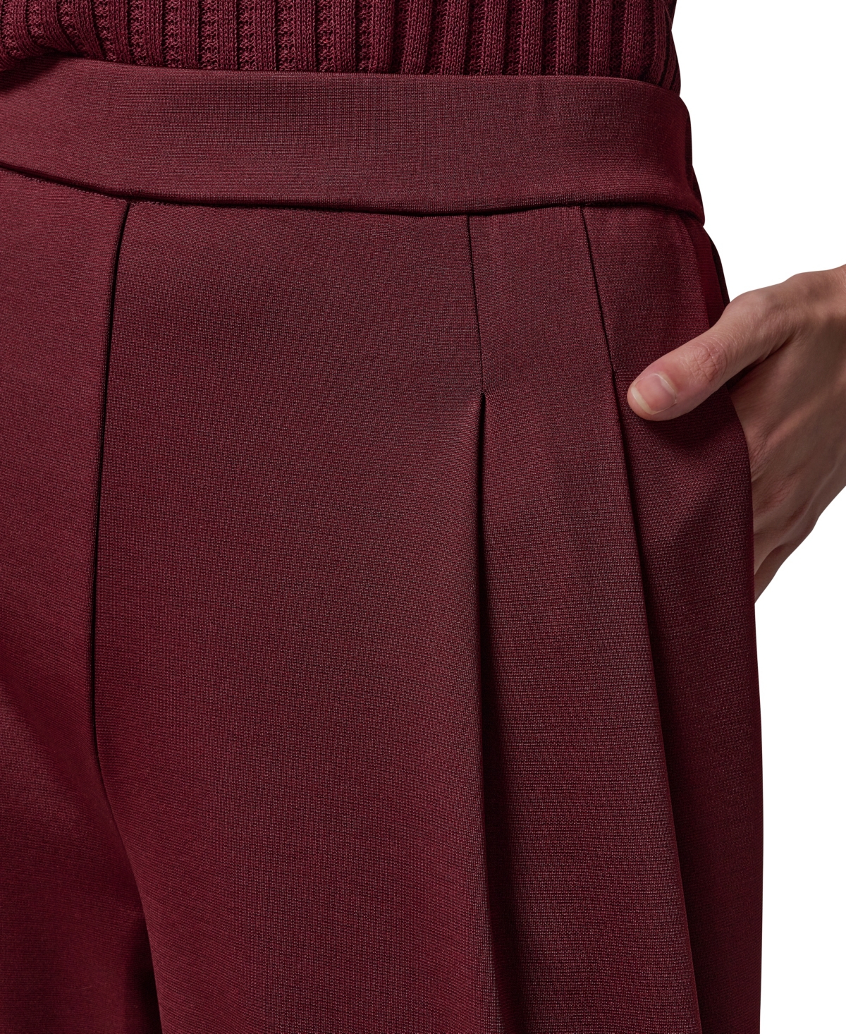 Donna Karan New York Women's Straight-Leg Pull-On High-Rise Pants