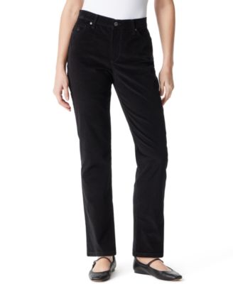Women's Amanda High-Rise Corduroy Straight-Leg Jeans