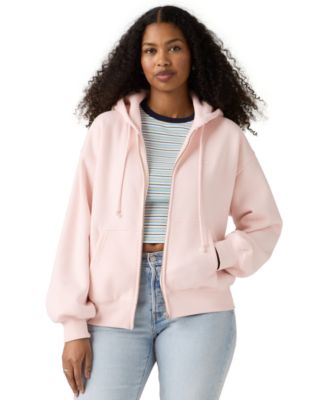 Plus Size Long-Sleeve Full-Zip Hoodie