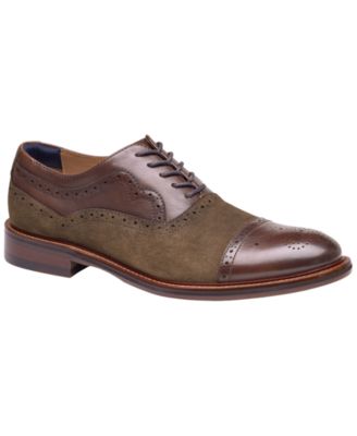 Men's Conard 2.0 Cap Toe Leather and Suede Oxford