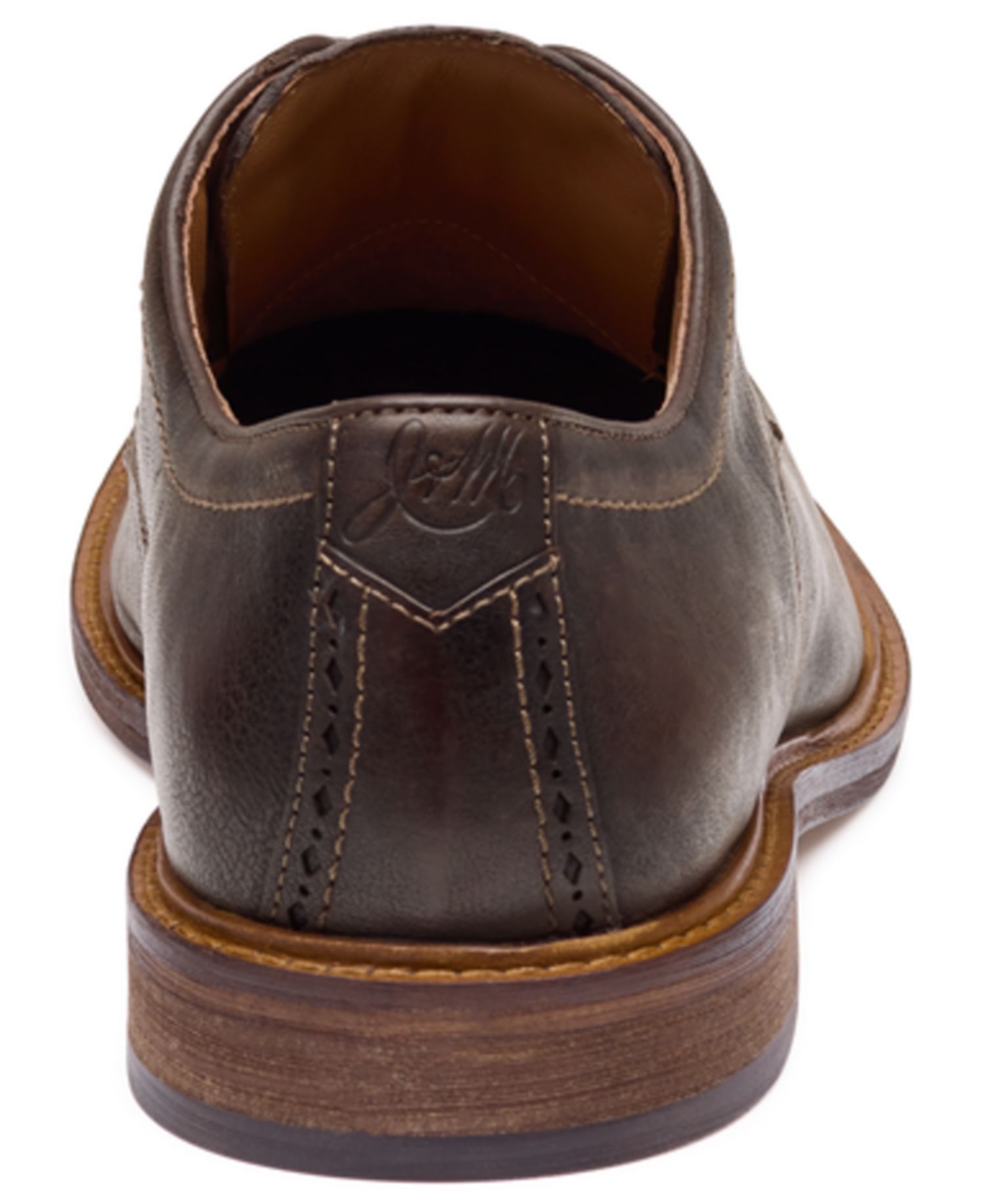 Men's Ripley Plain Toe Lace-Up Leather Oxford