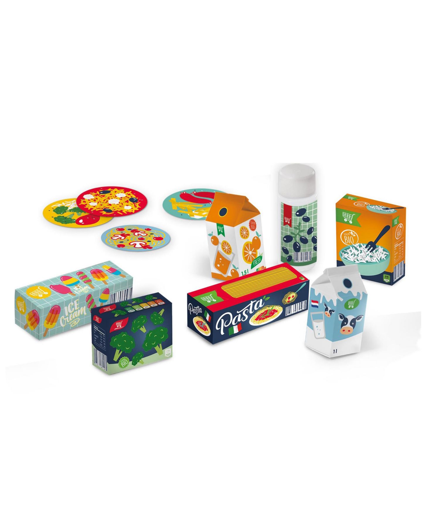 Детские игрушки SES Creative Petits Pretenders Wooden 16-Piece Kitchen Play Set, Ages 3+, цвет: Open Miscellaneous — фото 5