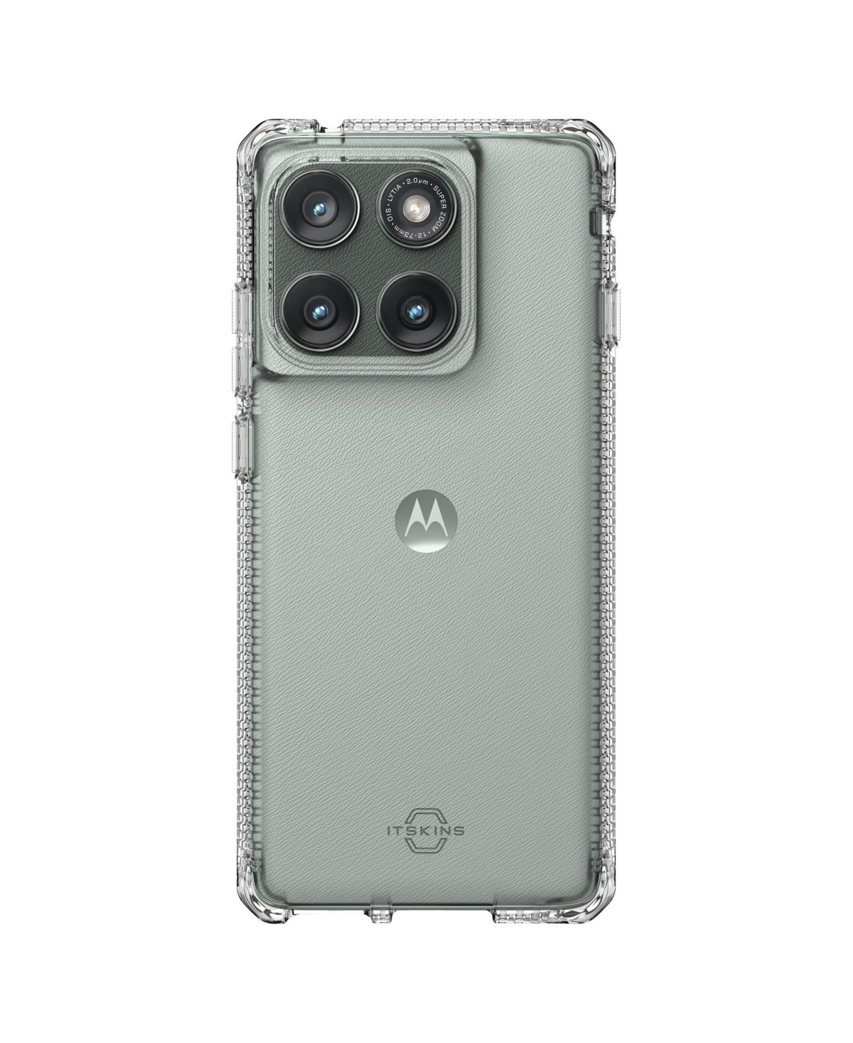 ITSkins Spectrum R Clear Drop-Tested Case for Motorola Moto Edge (2025)