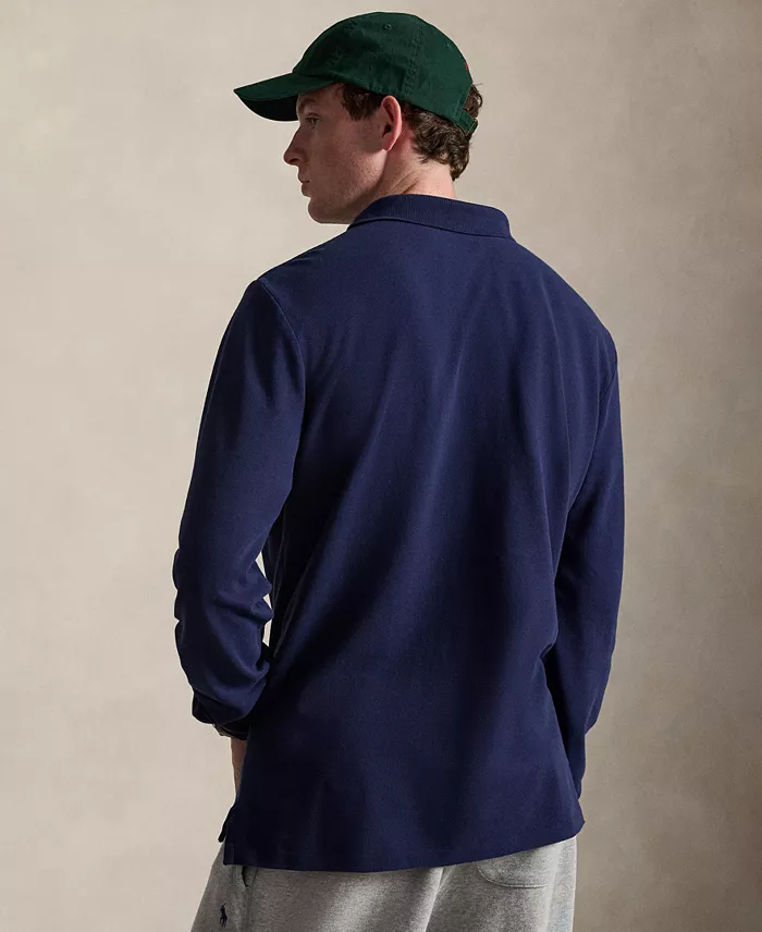 Men's Classic-Fit Mesh Polo Shirt - thumbnail 4