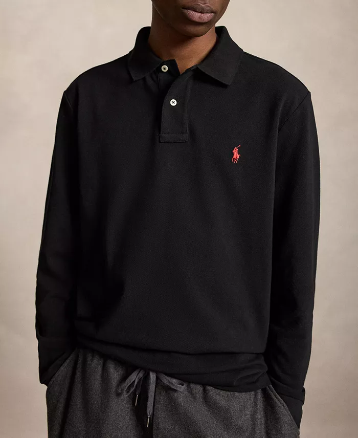 Men's Classic-Fit Mesh Polo Shirt - thumbnail 6