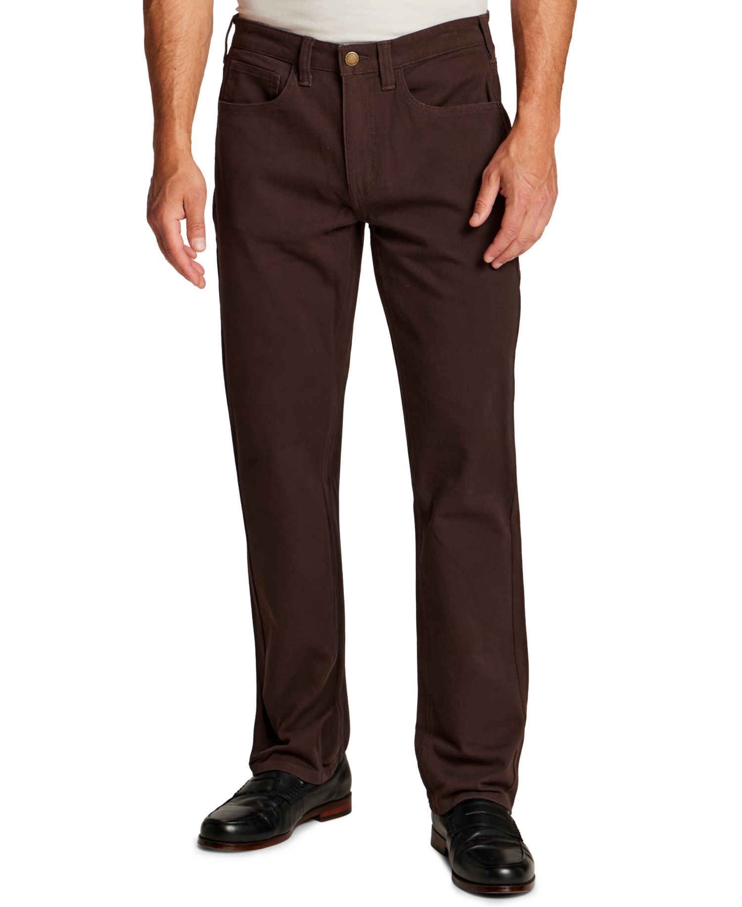 Men's Moleskin 5-Pocket Regular-Fit Stretch Pants