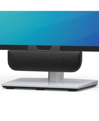 Monitor Soundbar USB Powered Rotary-Encoder Volume Control for PC/Mac