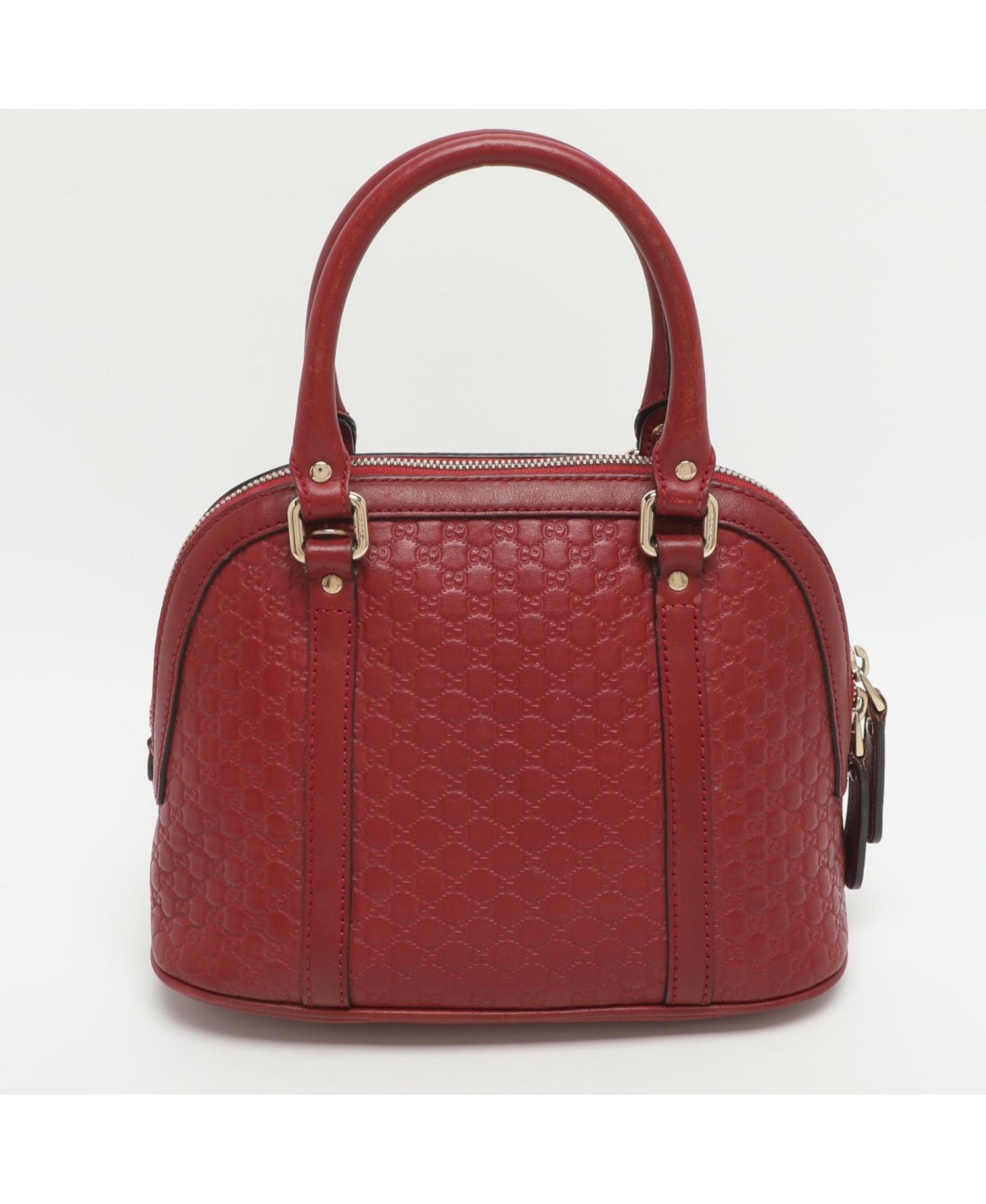 women's Mini Microguccissima Leather Dome Satchel
