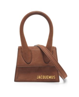Le Chiquito Mini Nubuck Leather Top Handle Bag