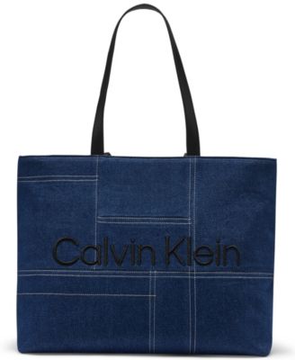 Aurelia Large Denim Tote Handbag