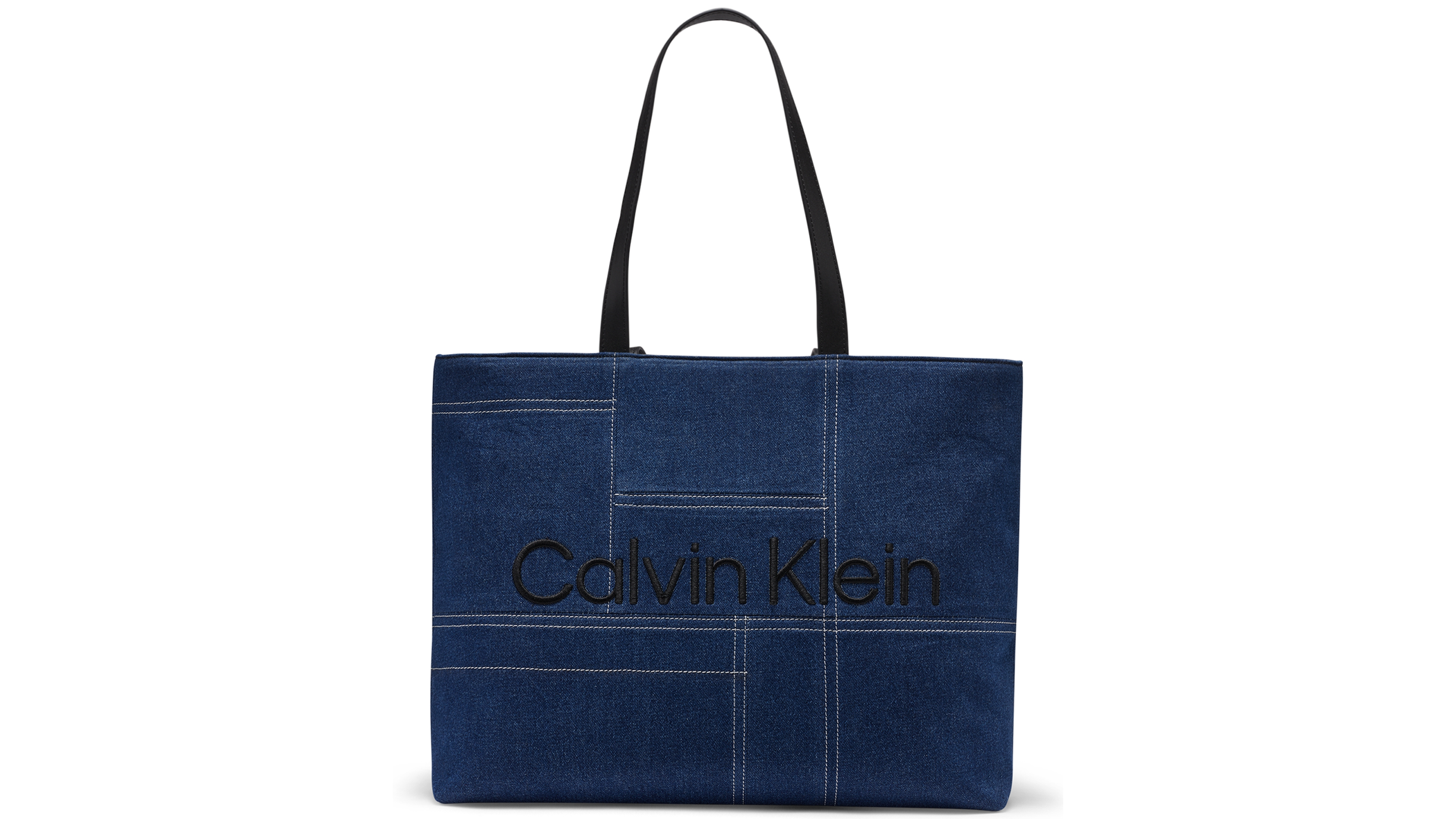 Calvin Klein Aurelia Large Denim Tote Handbag